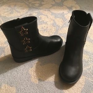 Zara girls black booties. Size 31 (13US)